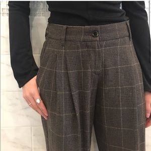 Dolce & Gabbana plaid trousers